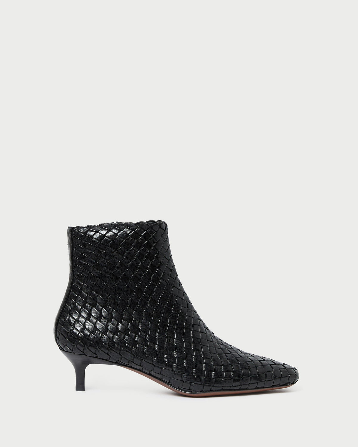 Loeffler Randall Trending - Marcella Black Woven Ankle Boot