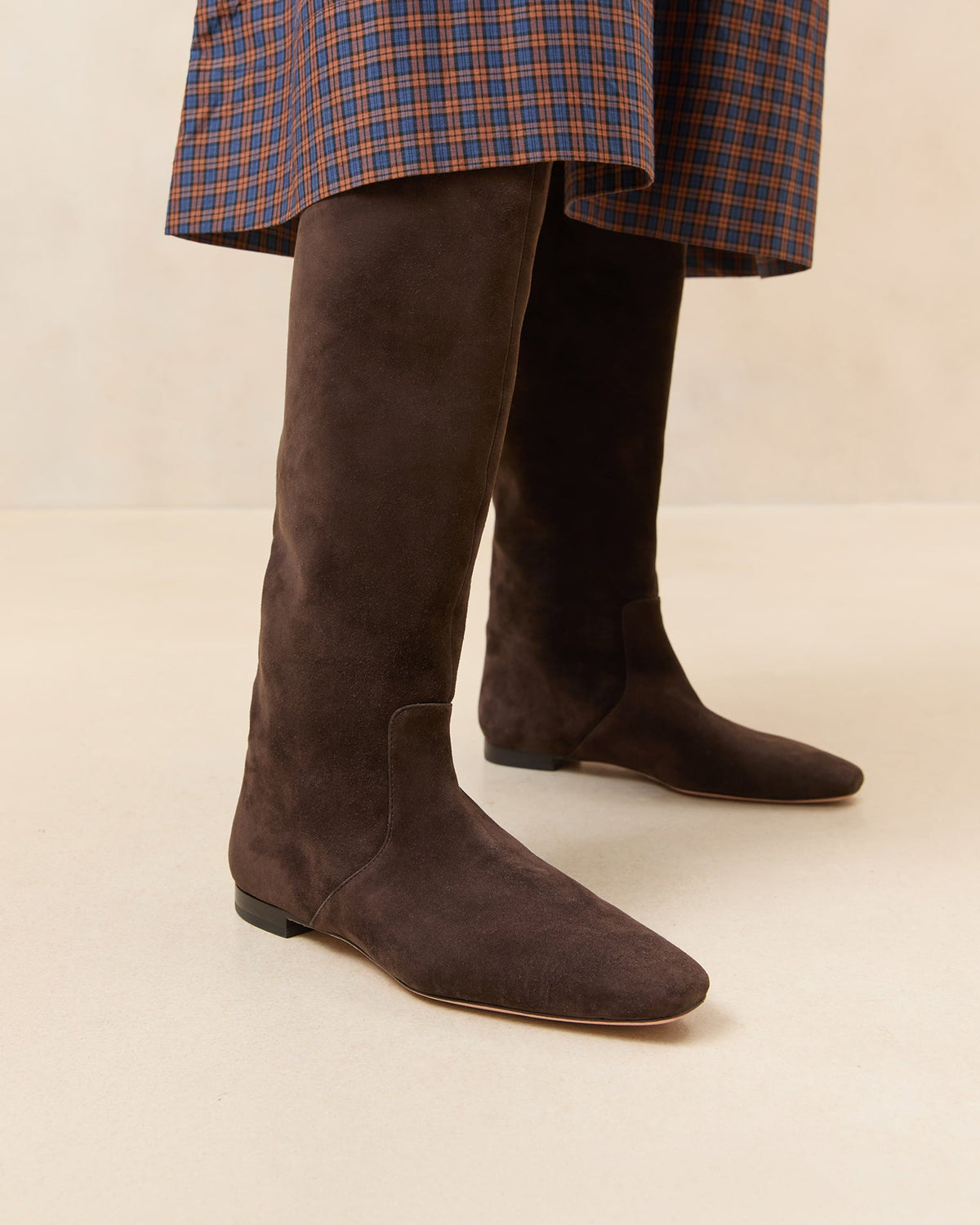 Loeffler Randall Best Price - Lillian Brown Suede Tall Boot