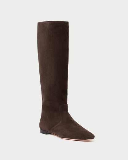 Loeffler Randall Best Price - Lillian Brown Suede Tall Boot