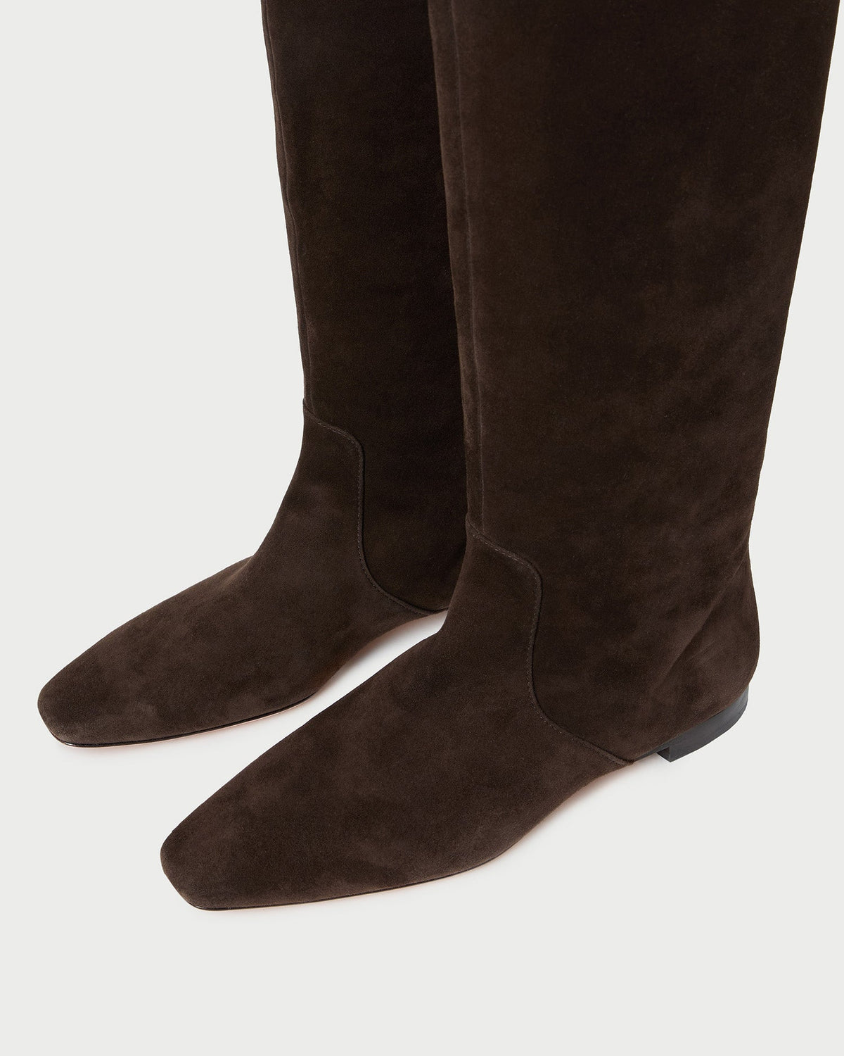 Loeffler Randall Best Price - Lillian Brown Suede Tall Boot
