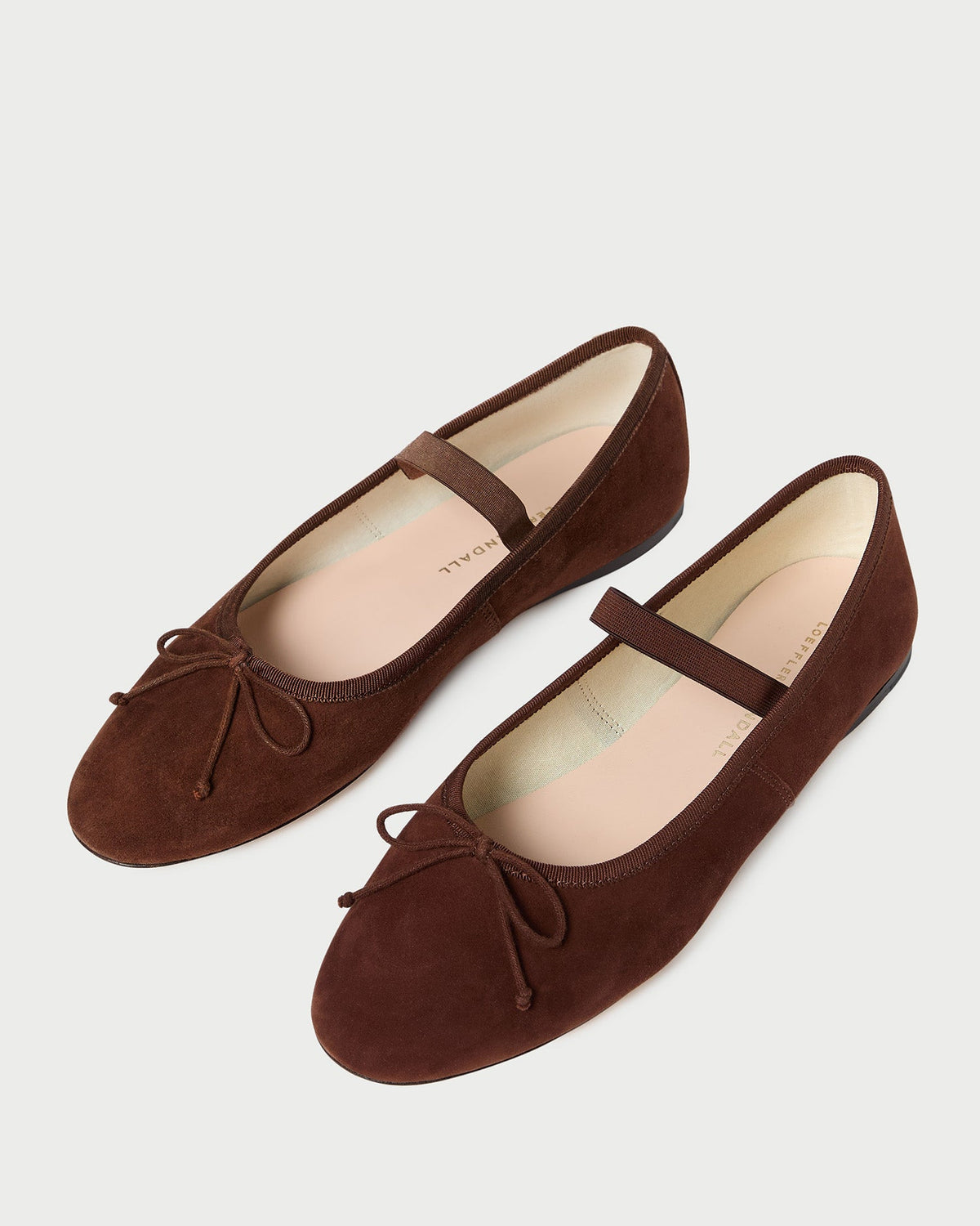Loeffler Randall Recommended - Leonie Espresso Suede Ballet Flat
