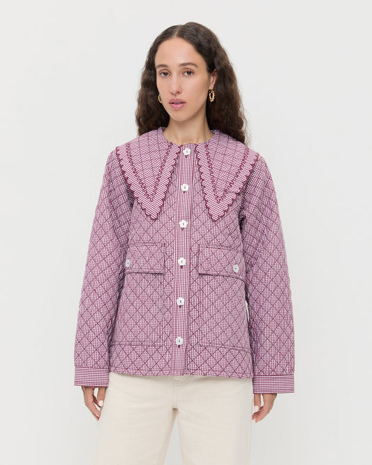 Loeffler Randall Premium - James Quilted Jacket