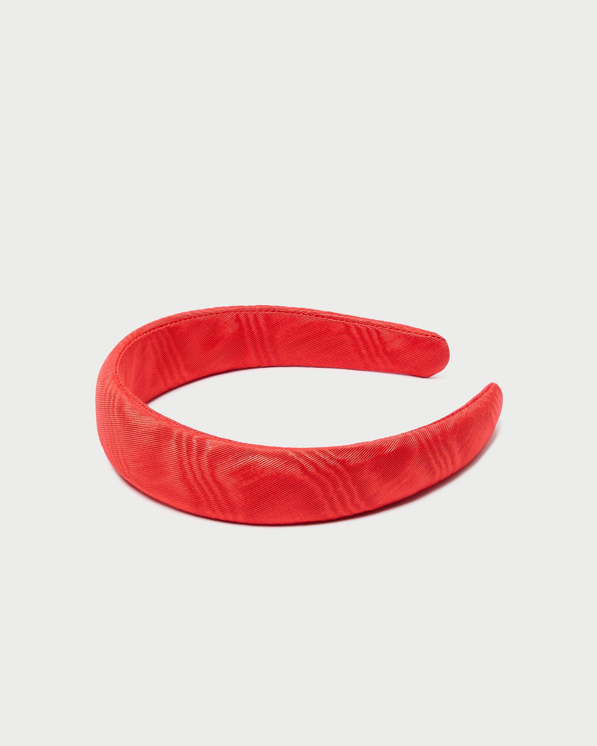 Loeffler Randall Latest - Marina Red Moiré Puffy Headband