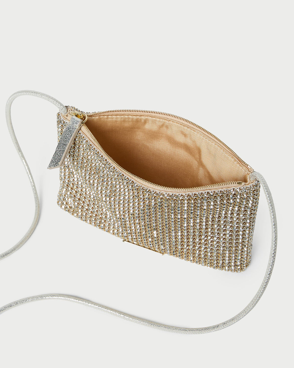 Loeffler Randall Popular - Yasmine Gold Diamanté Crossbody