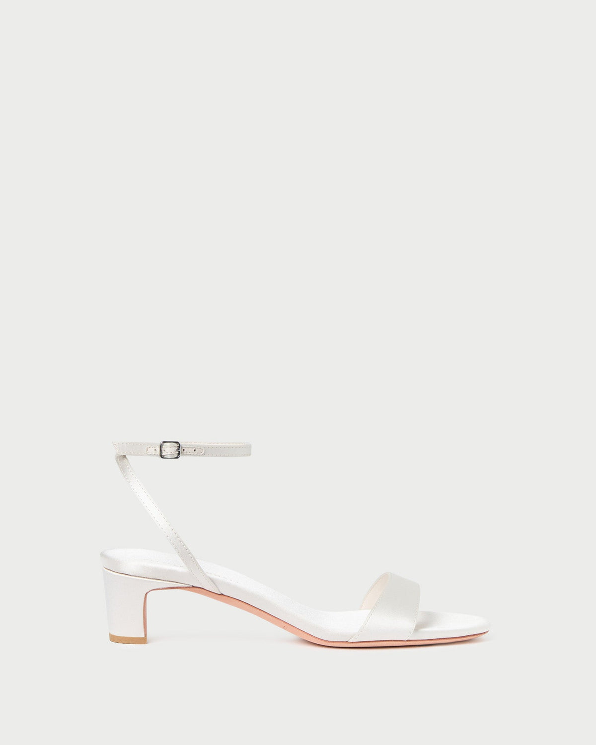 Loeffler Randall Essential - Alice Cream Satin Sandal