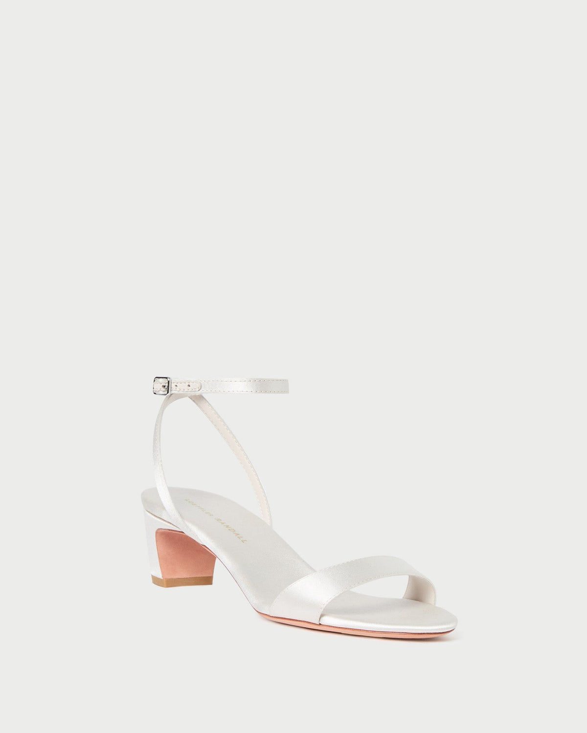 Loeffler Randall Essential - Alice Cream Satin Sandal