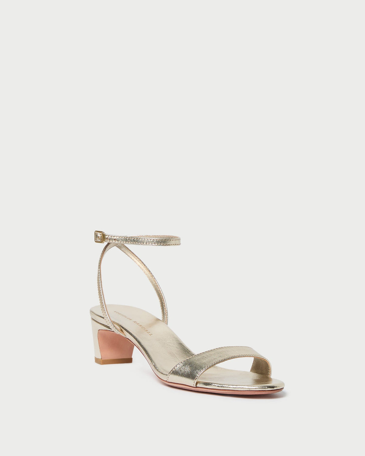 Loeffler Randall Hot Sale - Alice Champagne Leather Sandal