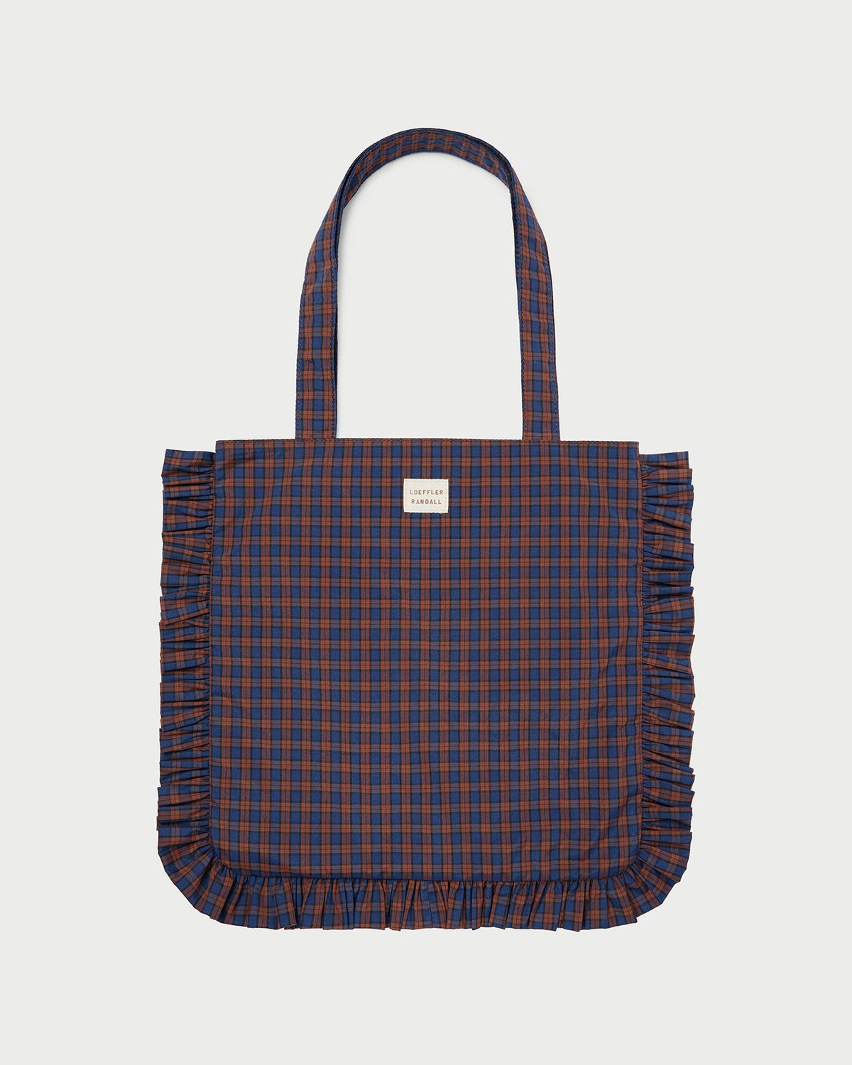 Loeffler Randall Deals - Justine Navy Ruffle Tote
