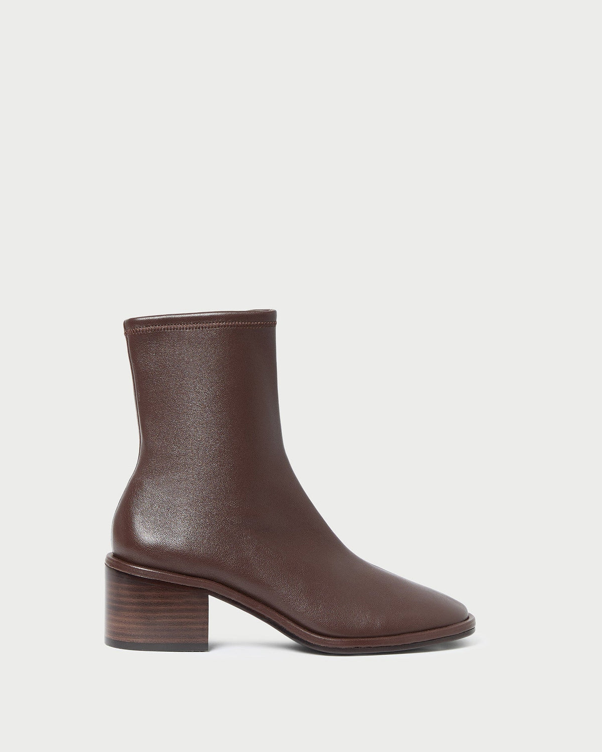 Loeffler Randall Premium - Roxy Espresso Leather Ankle Bootie