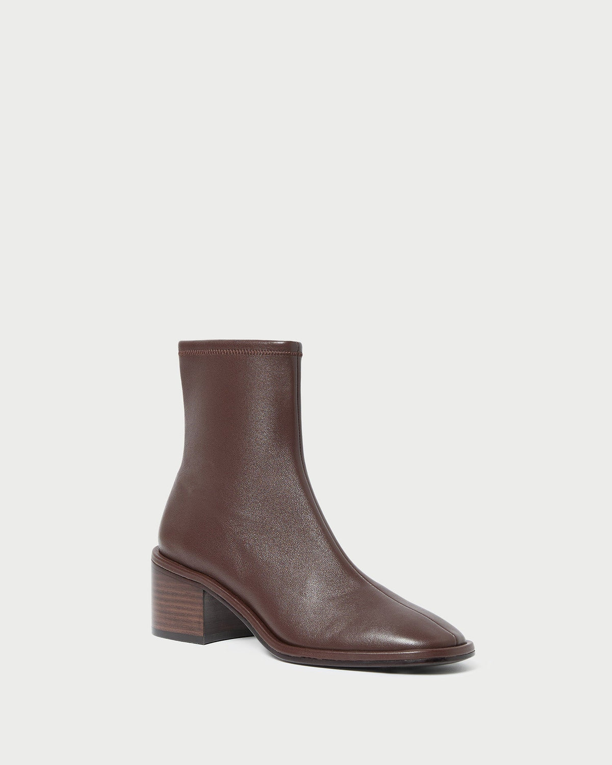 Loeffler Randall Premium - Roxy Espresso Leather Ankle Bootie