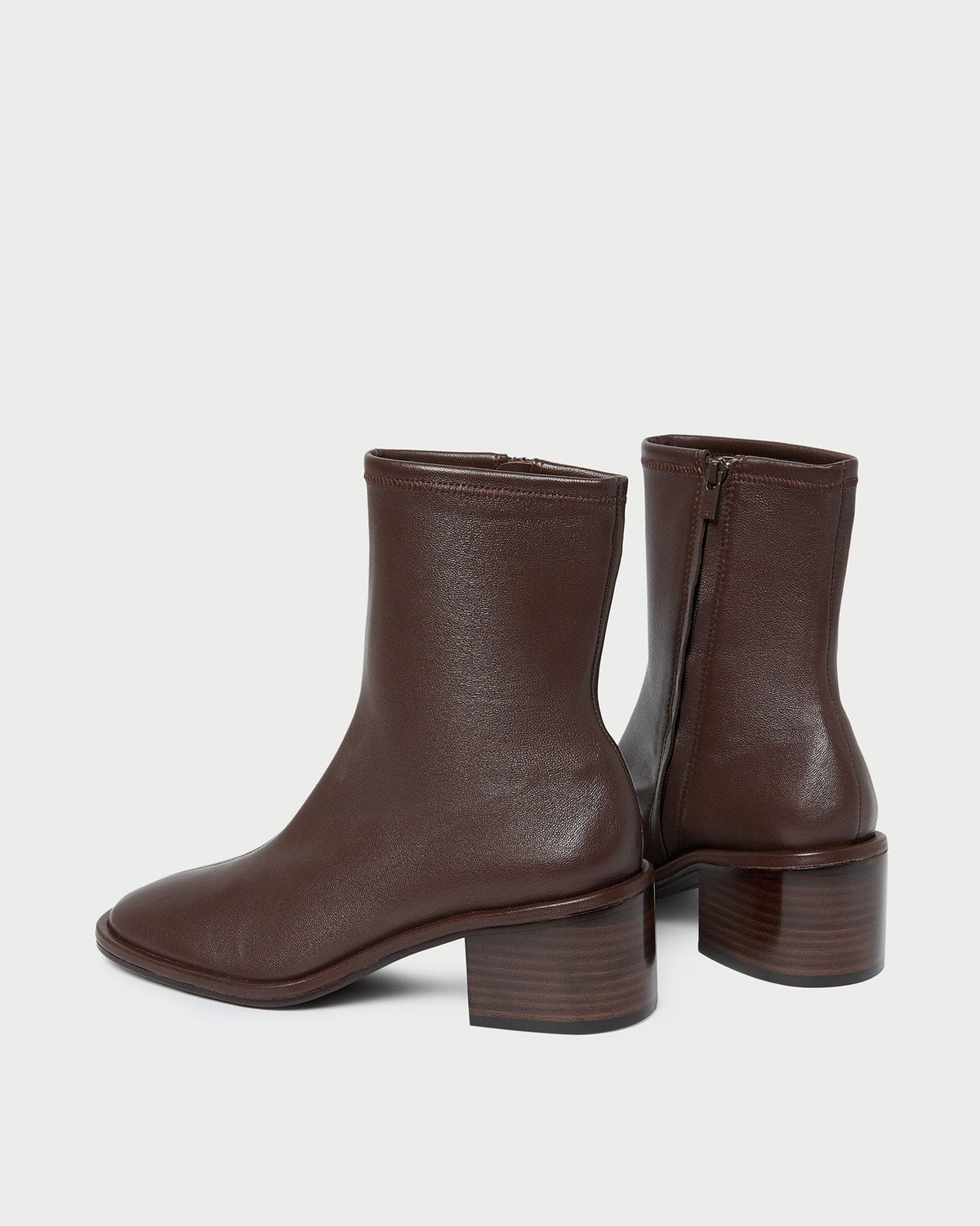 Loeffler Randall Premium - Roxy Espresso Leather Ankle Bootie