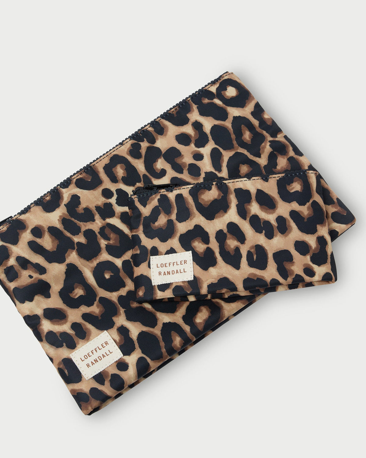 Loeffler Randall Trusted - Tracy Leopard Pouch Set