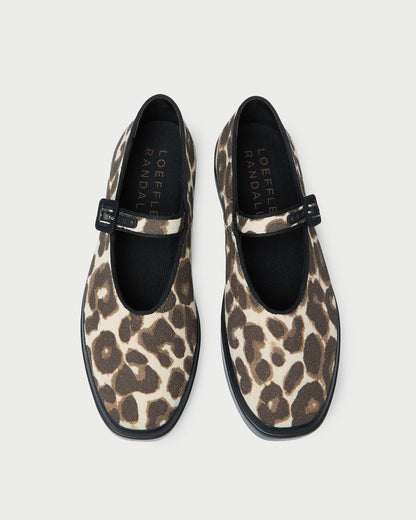 Loeffler Randall Recommended - Cooper Leopard Mary Jane Sneaker
