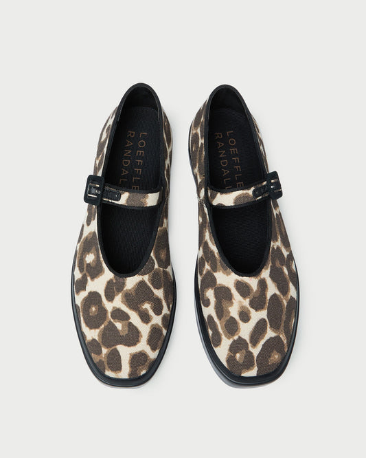 Loeffler Randall Recommended - Cooper Leopard Mary Jane Sneaker