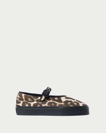 Loeffler Randall Recommended - Cooper Leopard Mary Jane Sneaker