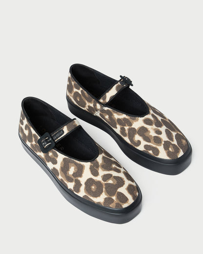 Loeffler Randall Recommended - Cooper Leopard Mary Jane Sneaker