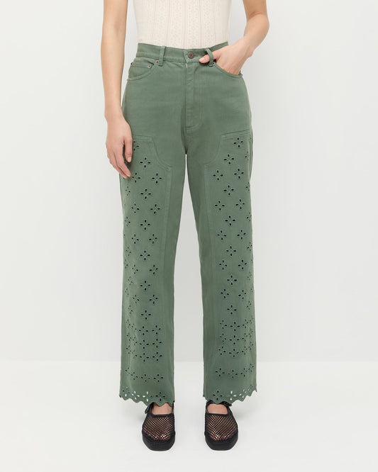Loeffler Randall Great Value - Demi Embroidered Pant