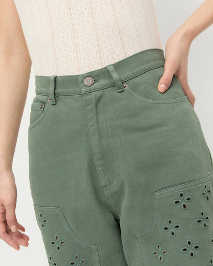 Loeffler Randall Great Value - Demi Embroidered Pant