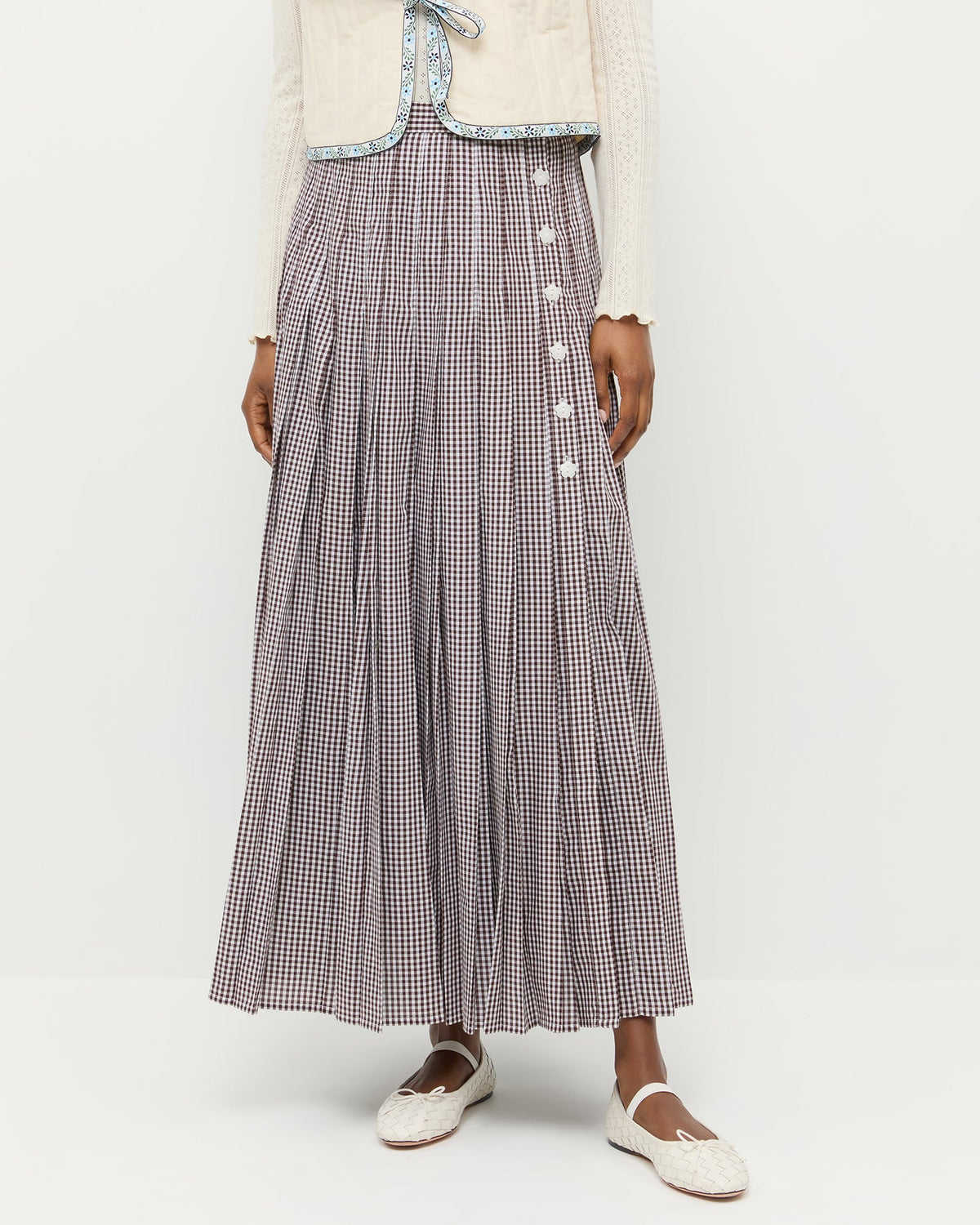 Loeffler Randall Trending - Emlyn Midi Skirt
