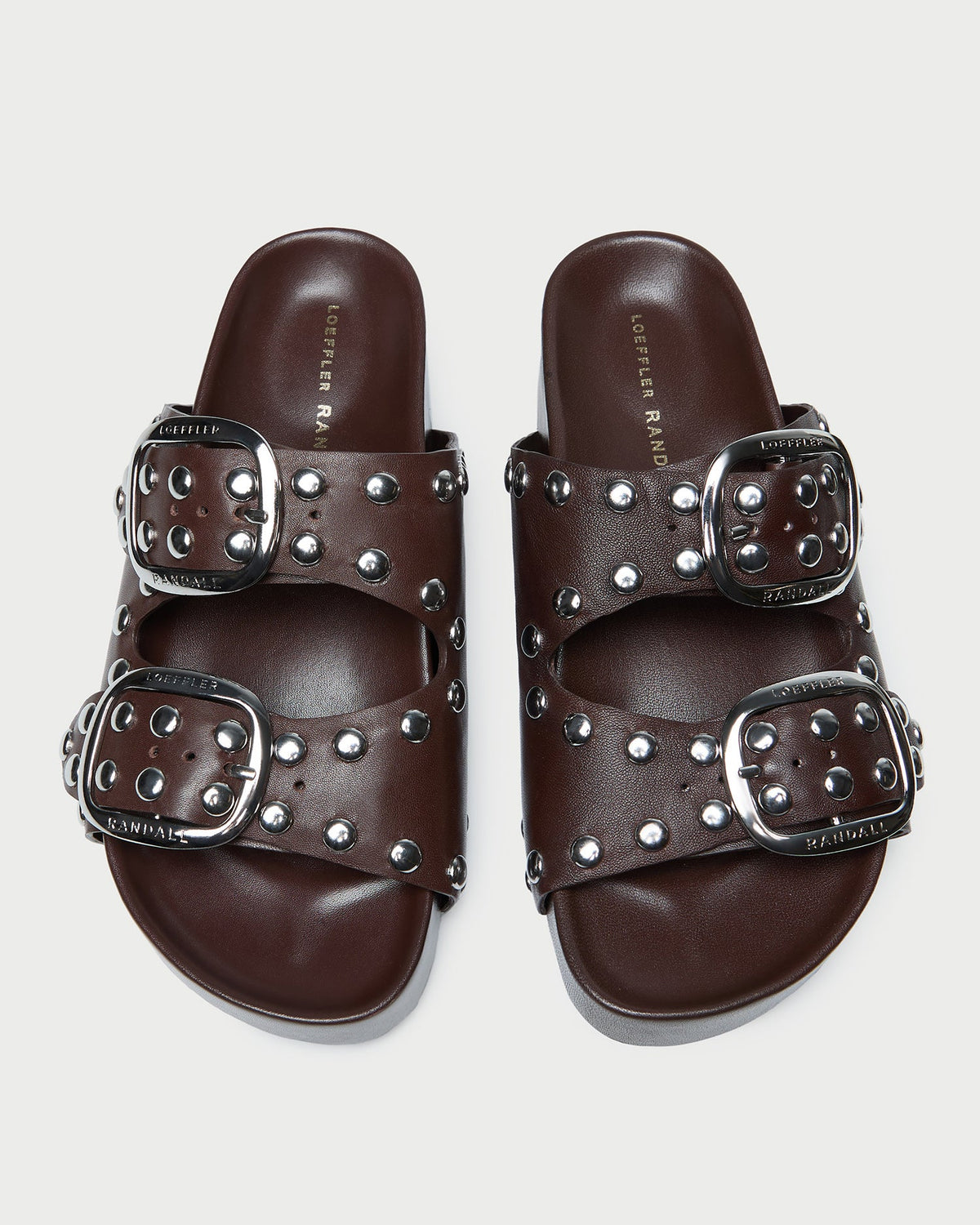 Loeffler Randall Sale - Jack Espresso Studded Sandal