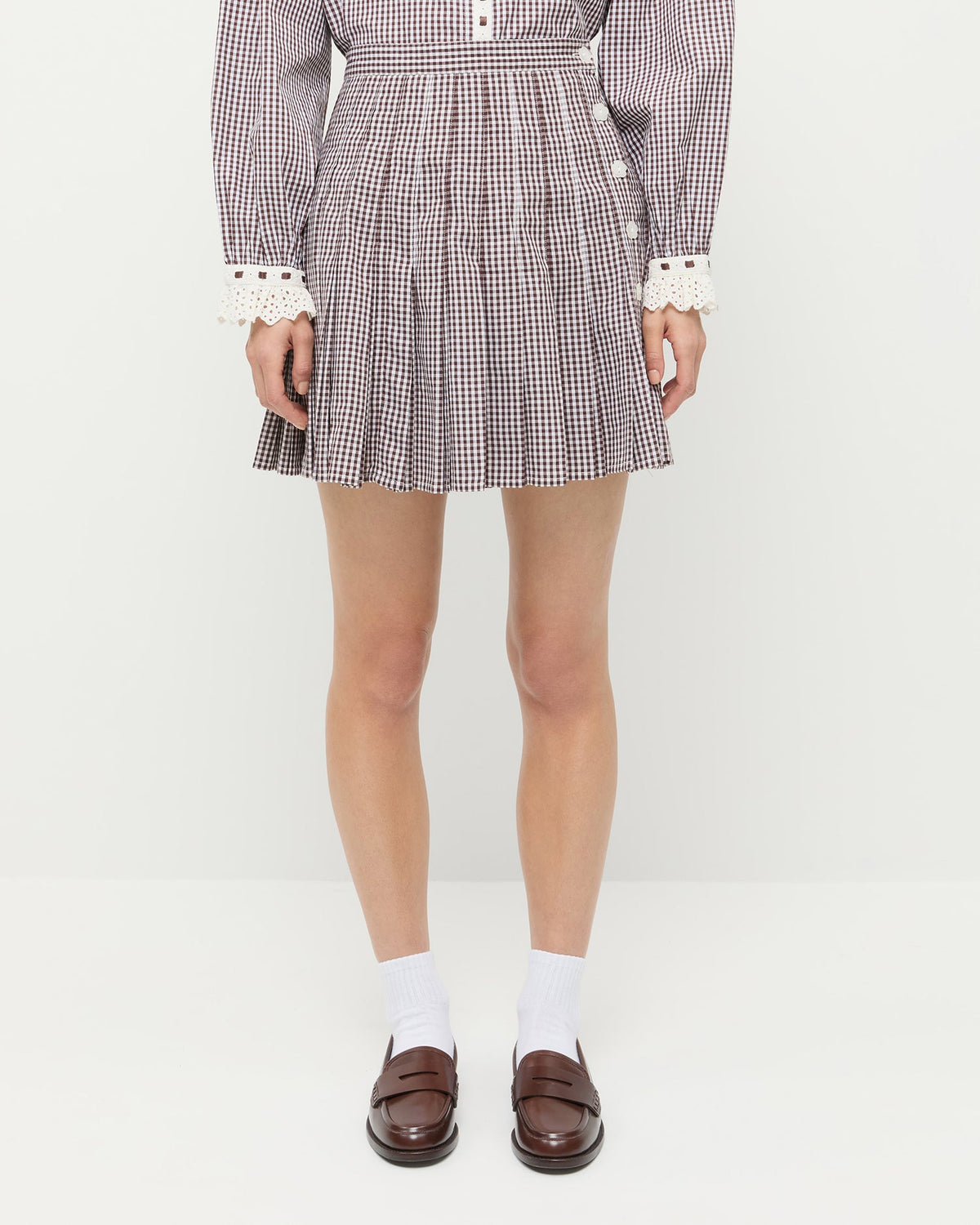 Loeffler Randall New - Caroline Mini Skirt