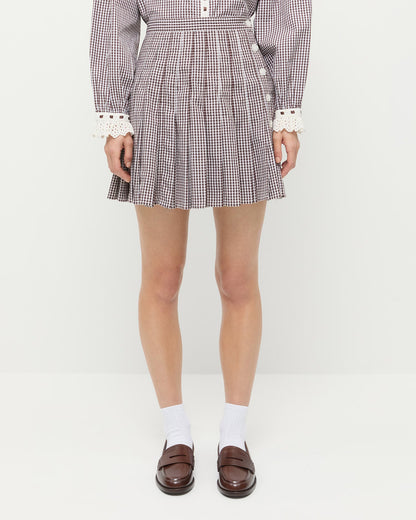 Loeffler Randall New - Caroline Mini Skirt