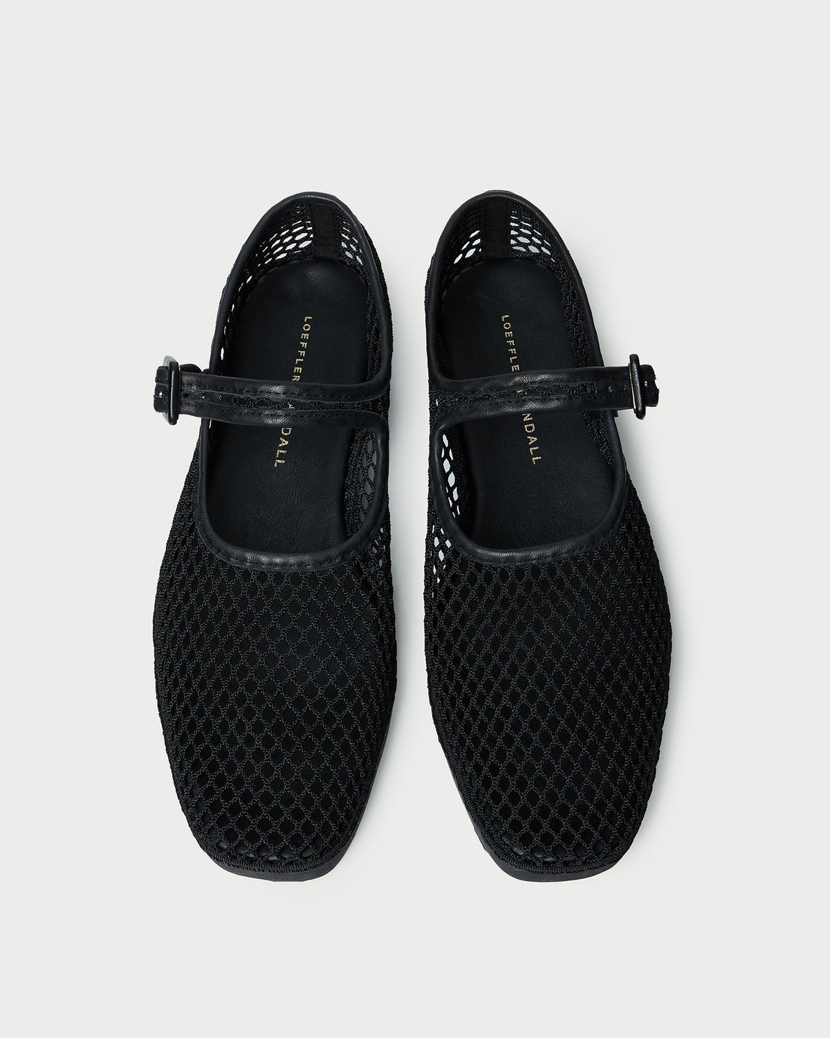 Loeffler Randall Everyday - Rita Black Netted Mary Jane