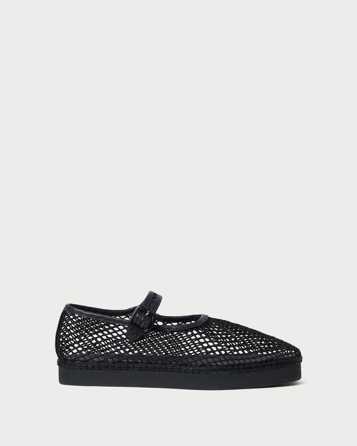 Loeffler Randall Everyday - Rita Black Netted Mary Jane