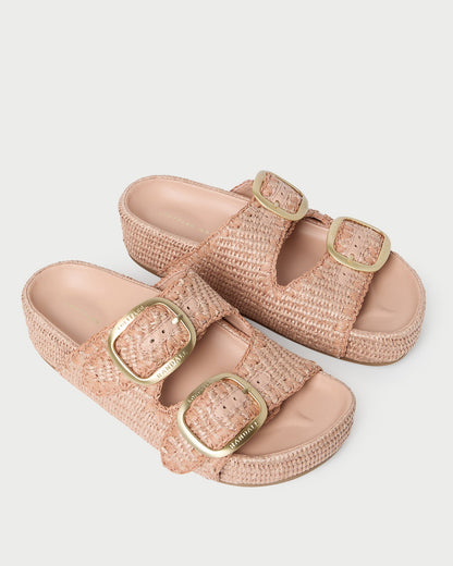 Loeffler Randall Customer Favorite - Theo Blush Two-Band Sandal