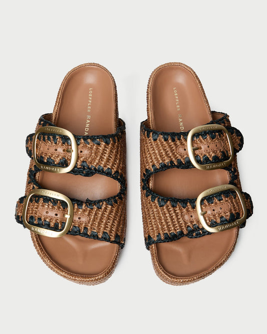 Loeffler Randall Great Value - Theo Brown Two-Band Sandal