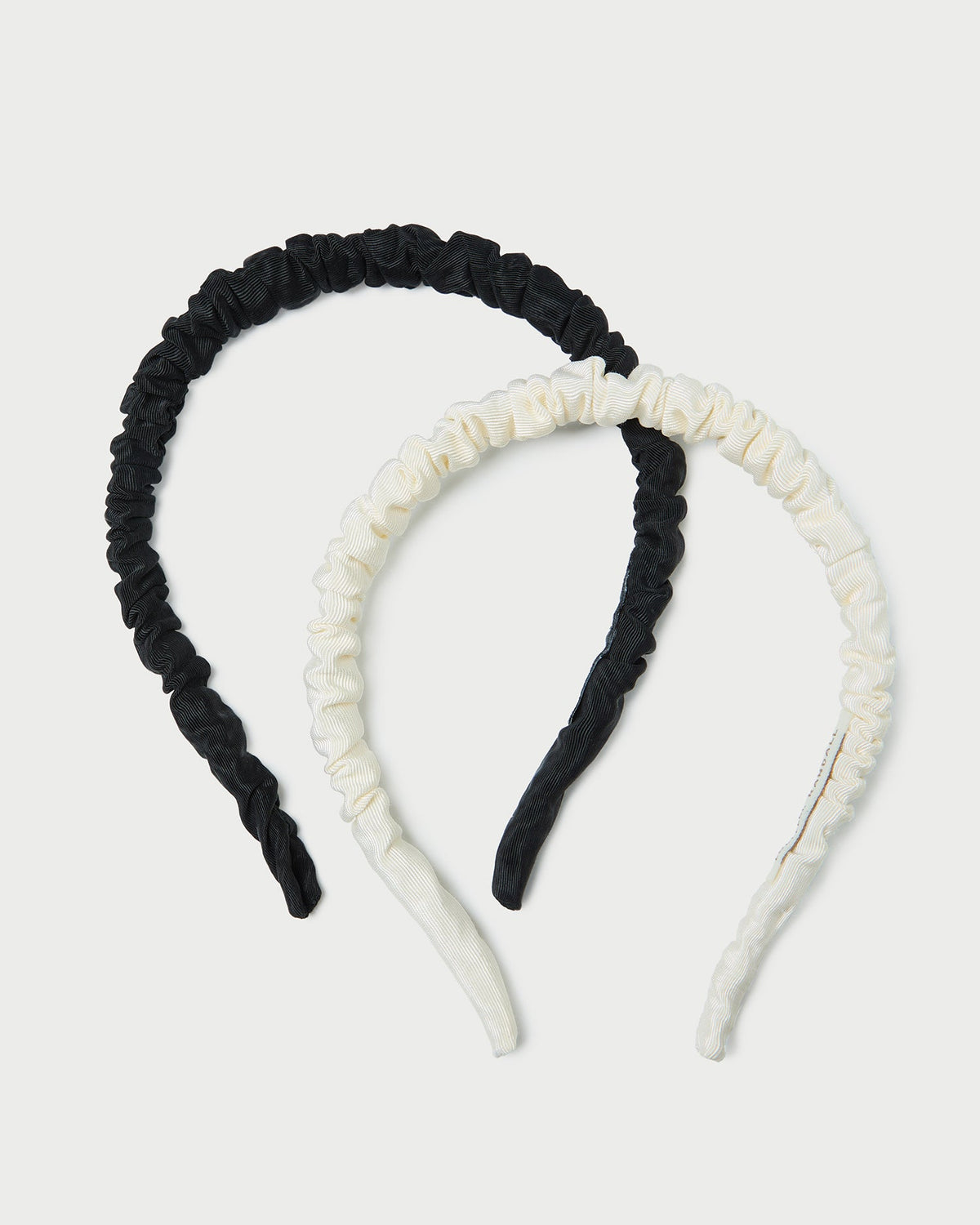 Loeffler Randall Hot Sale - Sabine Black/Cream Headband Set
