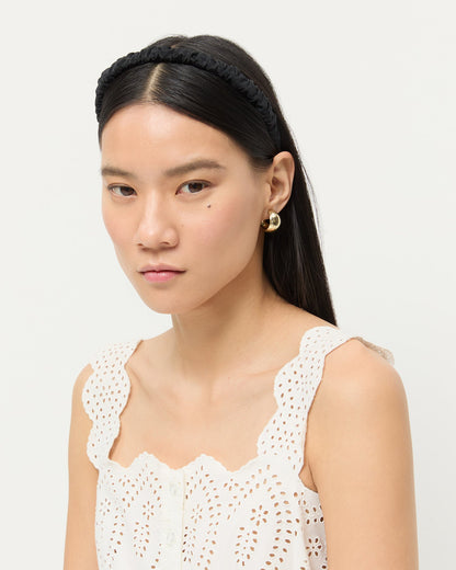 Loeffler Randall Hot Sale - Sabine Black/Cream Headband Set