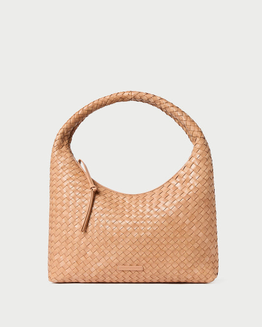 Loeffler Randall Trending - Willow Desert Sand Woven Hobo Bag