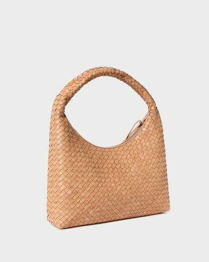 Loeffler Randall Trending - Willow Desert Sand Woven Hobo Bag