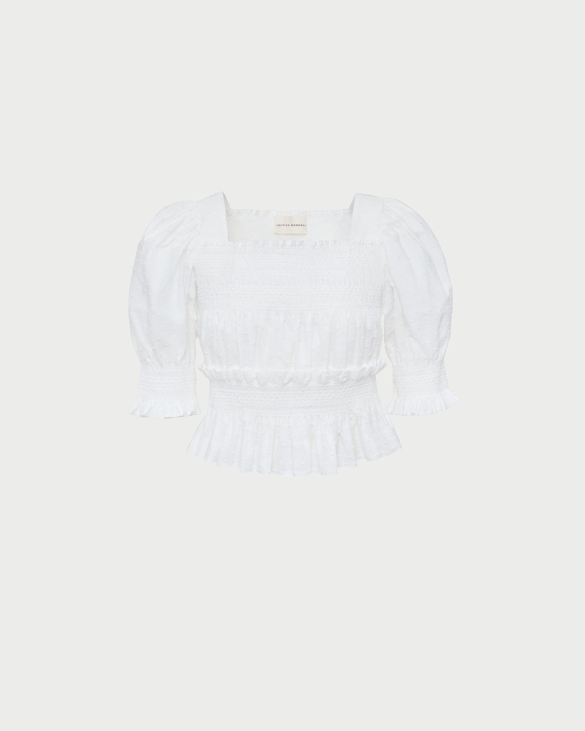 Loeffler Randall Trusted - Nicola Smocked Blouse