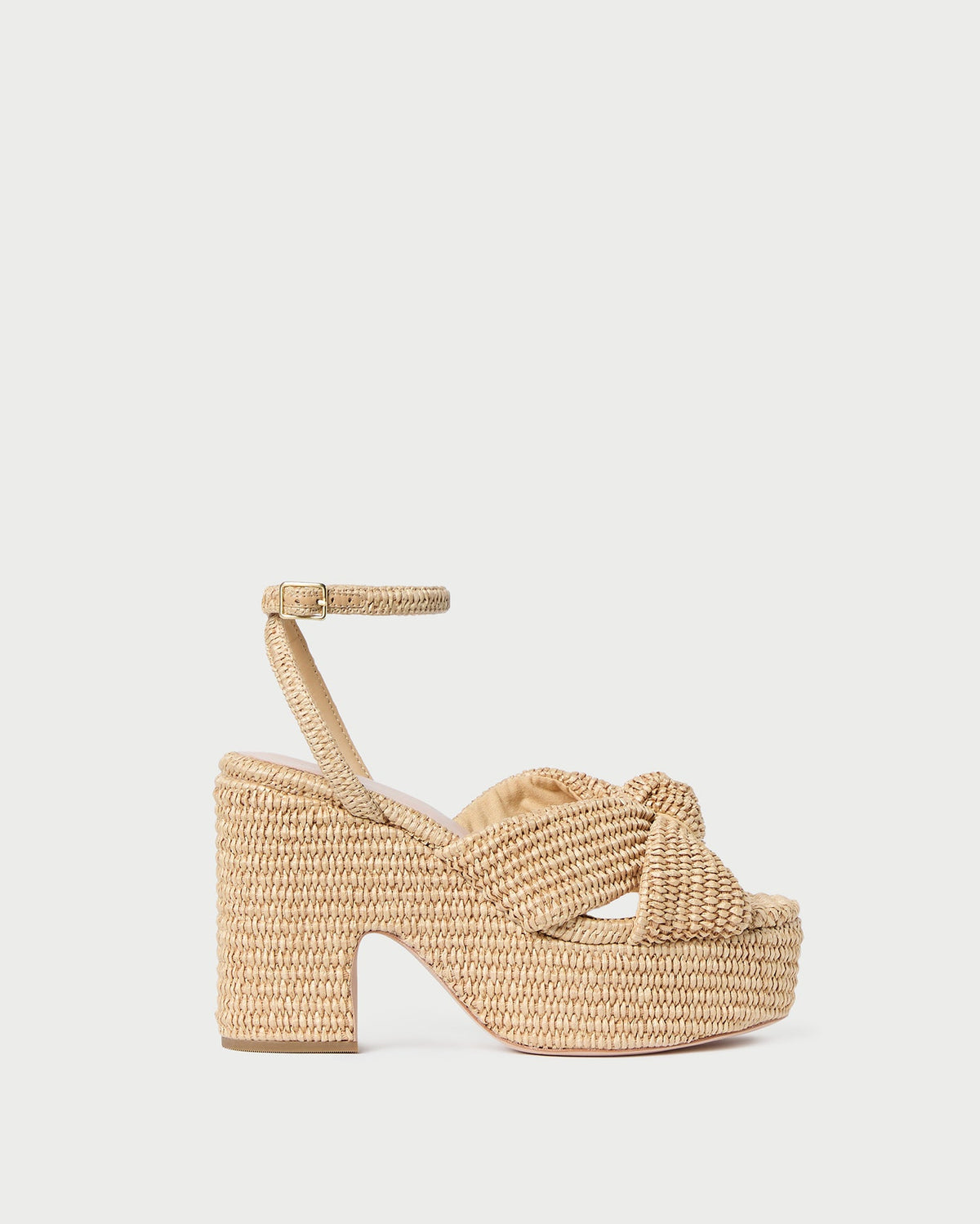 Loeffler Randall Classic - Liza Natural Platform Sandal