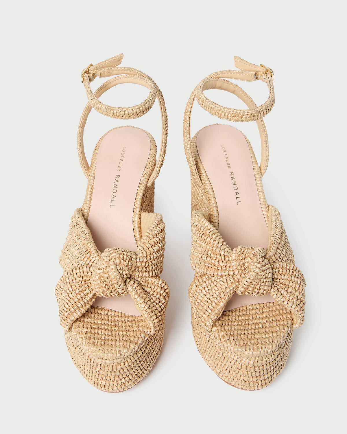 Loeffler Randall Classic - Liza Natural Platform Sandal