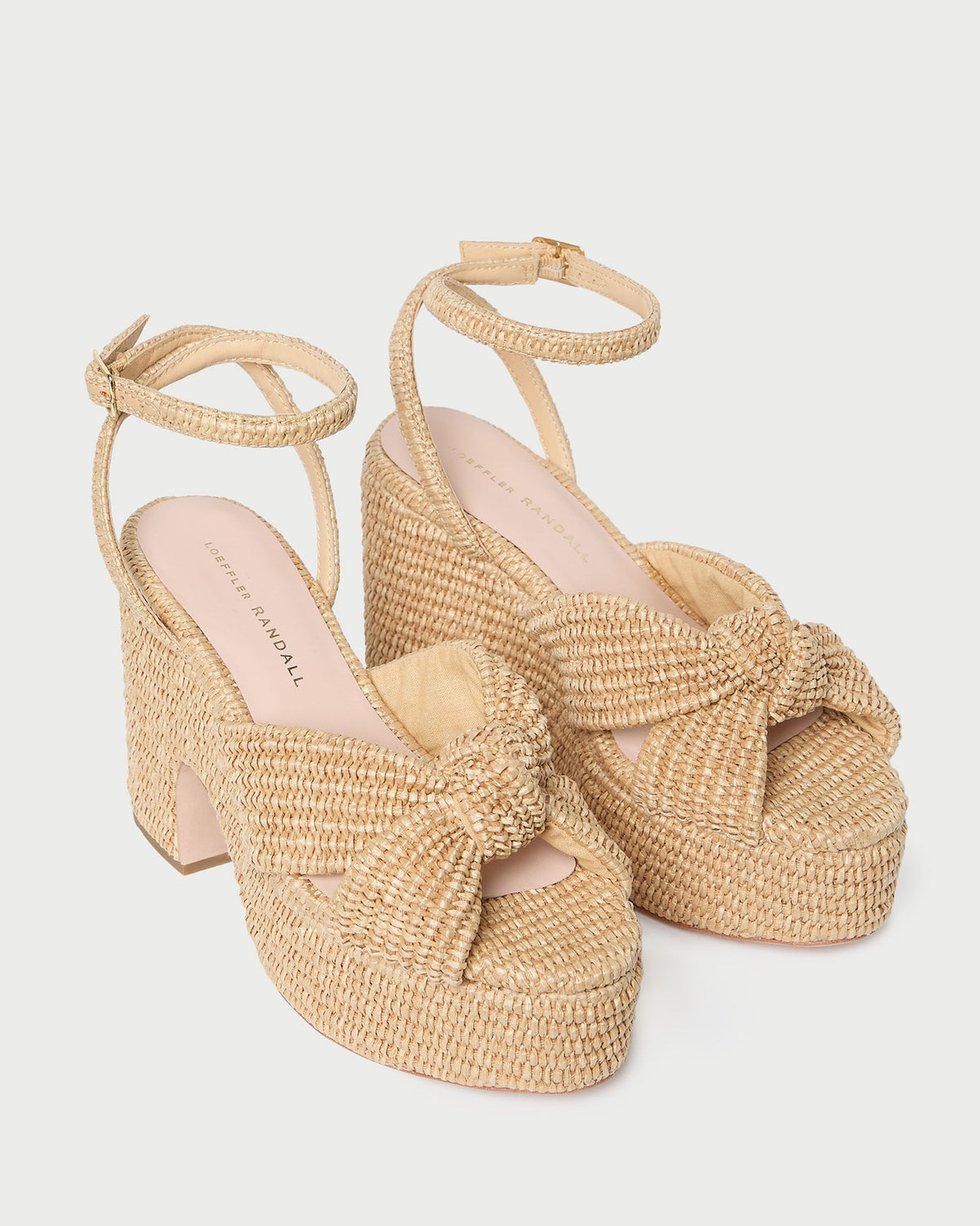 Loeffler Randall Classic - Liza Natural Platform Sandal