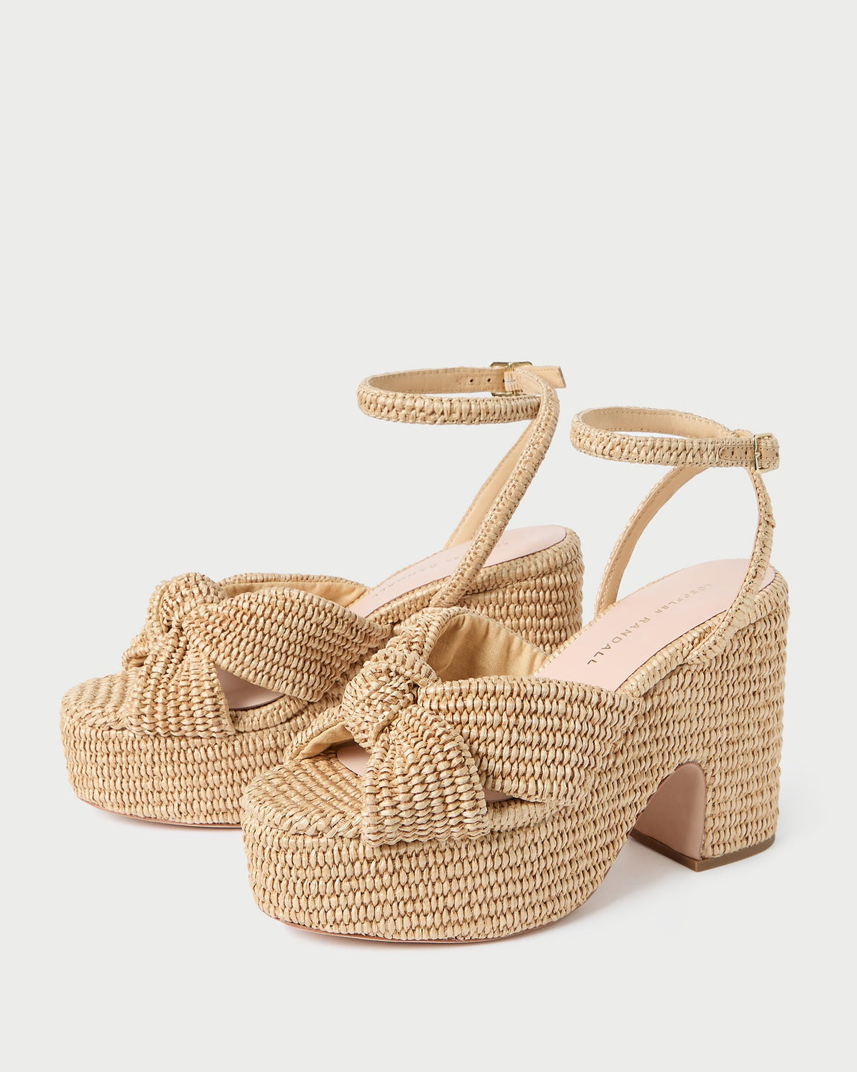 Loeffler Randall Classic - Liza Natural Platform Sandal