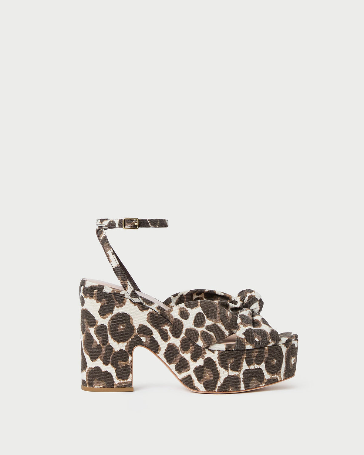 Loeffler Randall Top Pick - Liza Leopard Platform Sandal