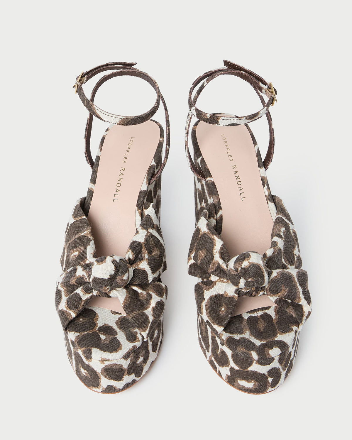 Loeffler Randall Top Pick - Liza Leopard Platform Sandal