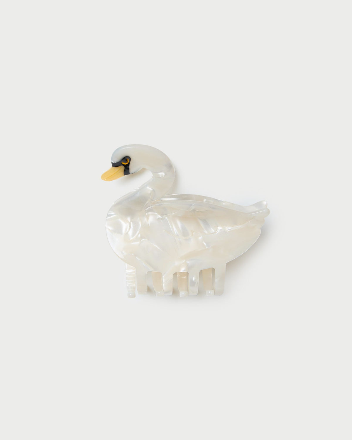 Loeffler Randall Featured - Swan Pearl Hairclip