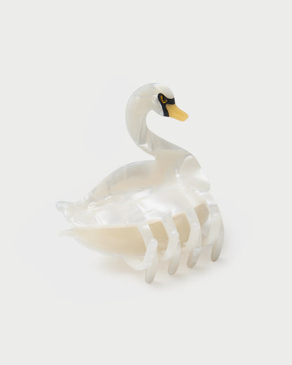 Loeffler Randall Featured - Swan Pearl Hairclip