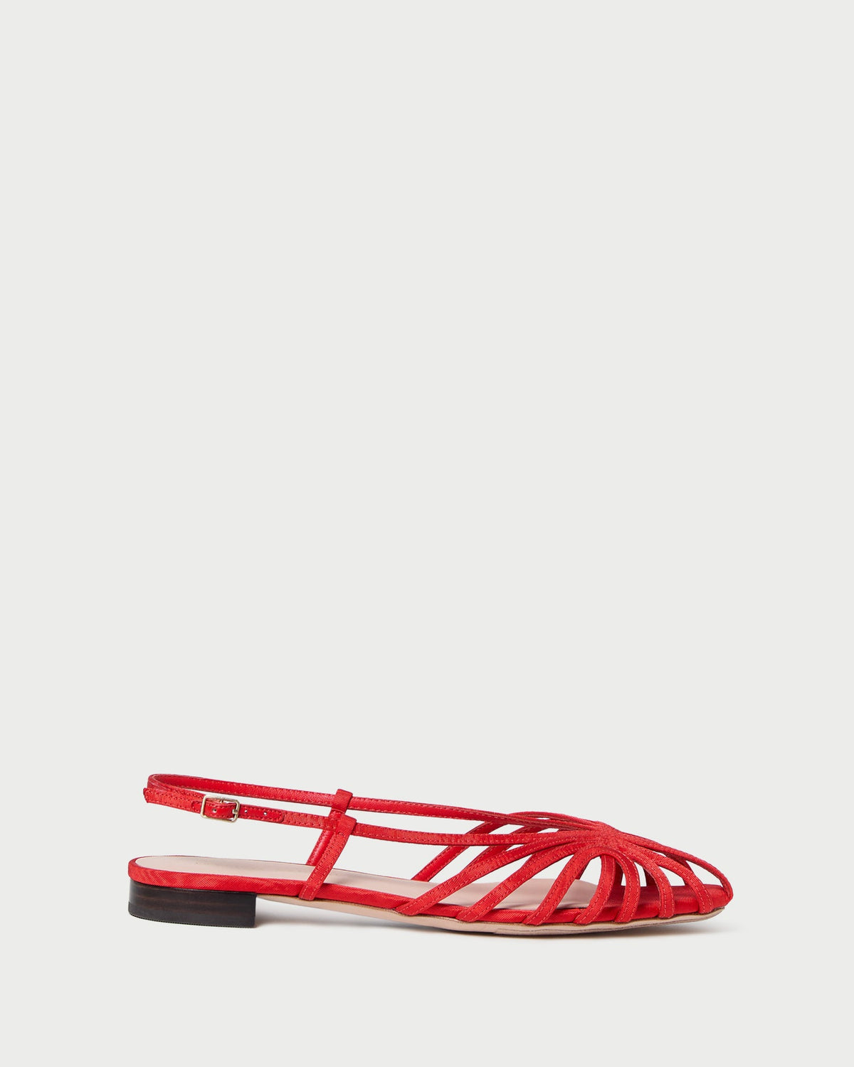Loeffler Randall Great Value - Devon Red Moiré Slingback Sandal