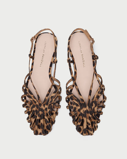 Loeffler Randall Trending - Devon Leopard Slingback Sandal