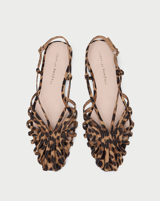 Loeffler Randall Trending - Devon Leopard Slingback Sandal