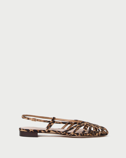 Loeffler Randall Trending - Devon Leopard Slingback Sandal