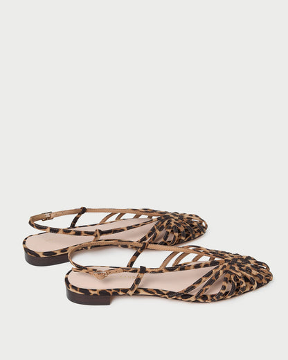 Loeffler Randall Trending - Devon Leopard Slingback Sandal