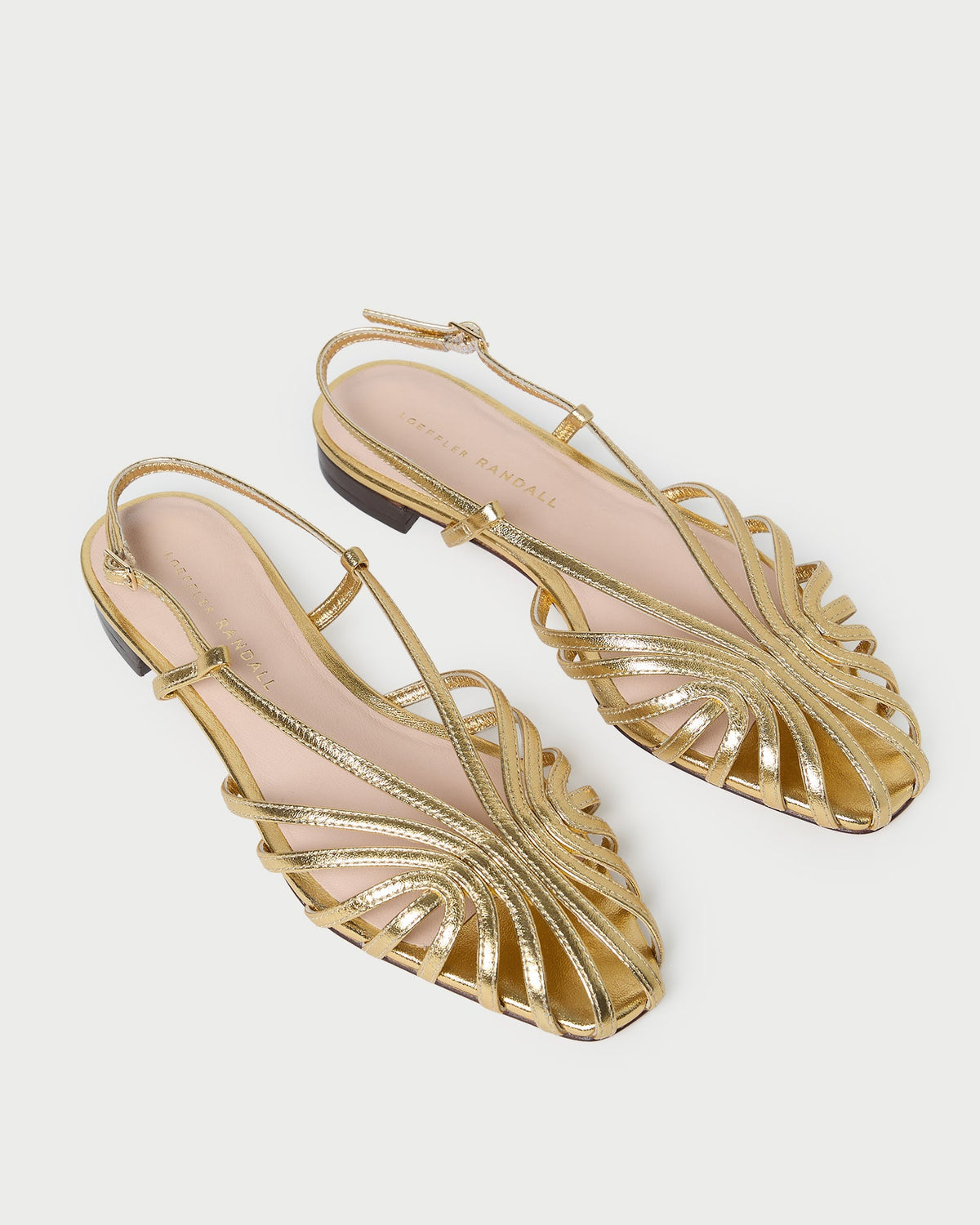 Loeffler Randall Essential - Devon Gold Slingback Sandal