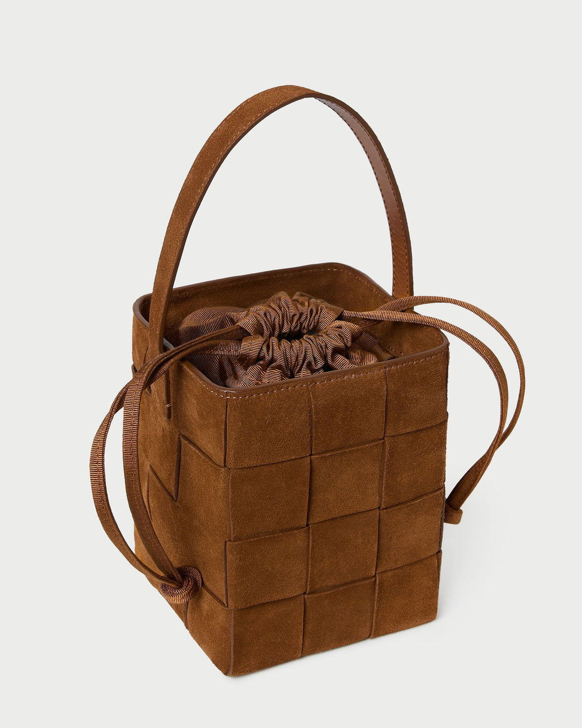 Loeffler Randall Classic - Laith Cacao Woven Bucket Bag